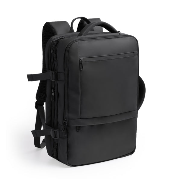 Mochila de viaje extensible de 40 litros Rayan personalizada con logo de empresa