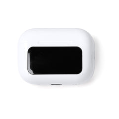 Auriculares boton MARCUS EP1566 Blanco personalizable con tu logo | LogoLider