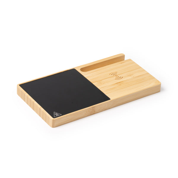 Calentador de tazas con cargador inalámbrico 15 W Naser CT1570