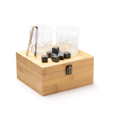 Set de whisky 2 vasos y piedras de hielo Danys CK1598