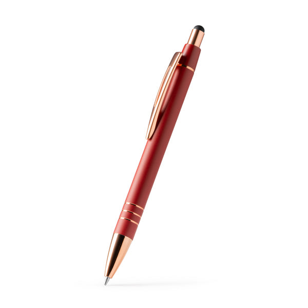 Boligrafo mate con detalles cobre Leiva personalizado con logo