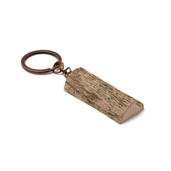 Llavero de tronco de madera Topac KO1605