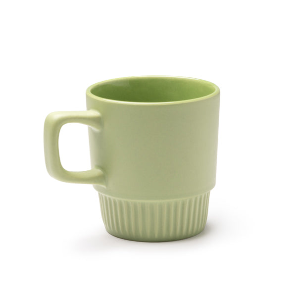 Taza de cerámica con base biselada 300 ml Longi TZ1613