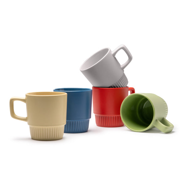 TAZAS LONGI TZ1613 VERDE SALVIA detalle LogoLider