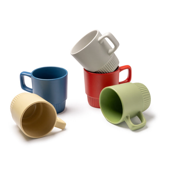 TAZAS LONGI TZ1613 VERDE SALVIA detalle LogoLider