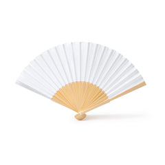 Abanicos LIDIA FN1617 Blanco personalizable con tu logo | LogoLider