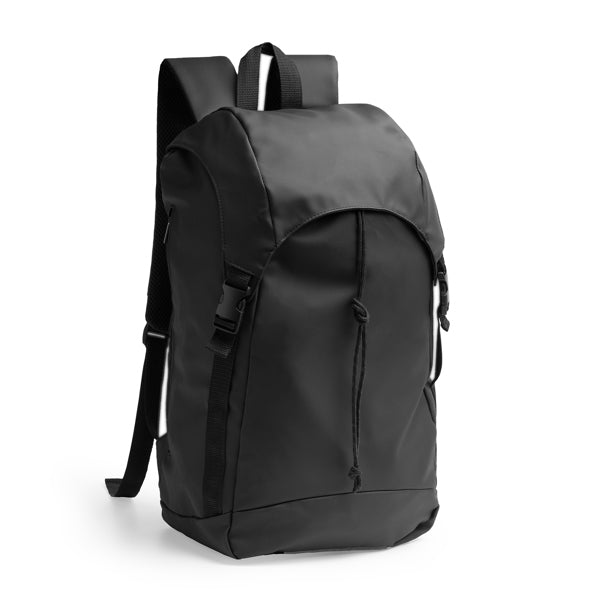 Mochila casual de PU leather con solapa Jarvis personalizada con logo de empresa