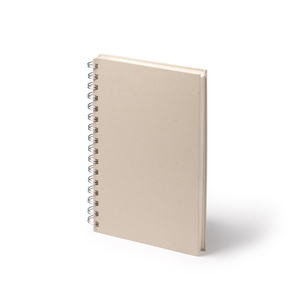 Libreta A5 de cartón de briks con hojas recicladas