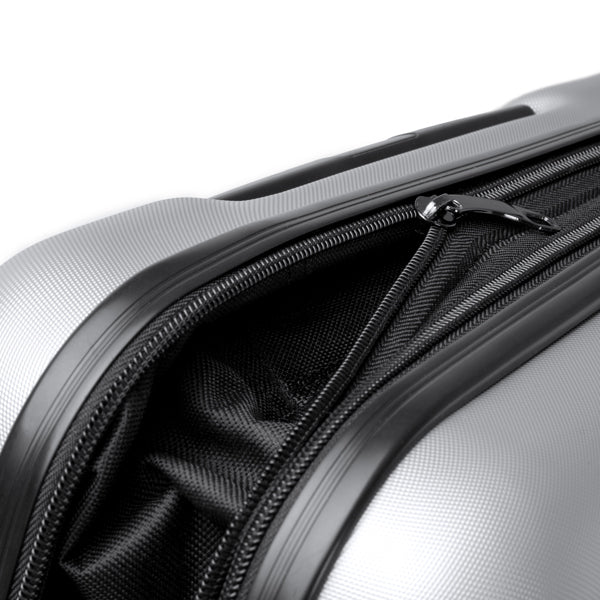 MALETAS FOLDY ML1635 PLATA detalle LogoLider