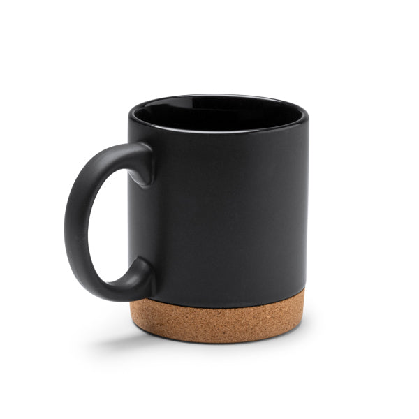 Taza de cerámica mate con base de corcho 320 ml Nurix TZ1637