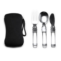 Cubiertos TINKER CU1674 Negro personalizable con tu logo | LogoLider