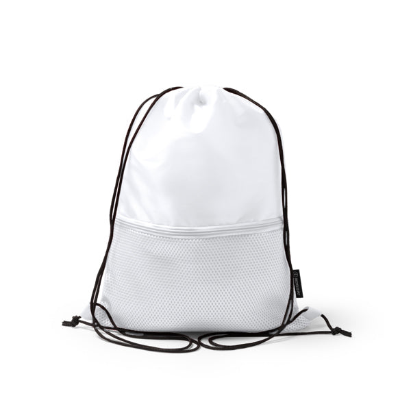 Mochila MILAK MO1681 Blanco personalizable con tu logo | LogoLider
