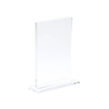 Trofeo de cristal rectangular con estuche Diskur PR1705