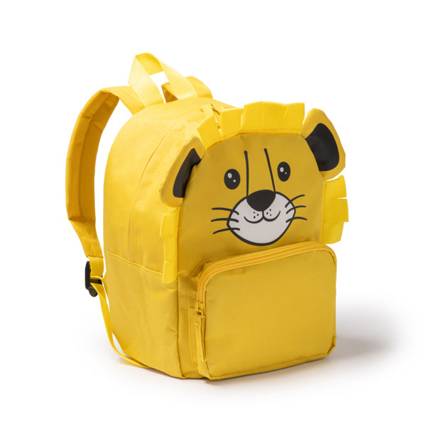 Mochila infantil de RPET con animales Bingo personalizada con logo de empresa