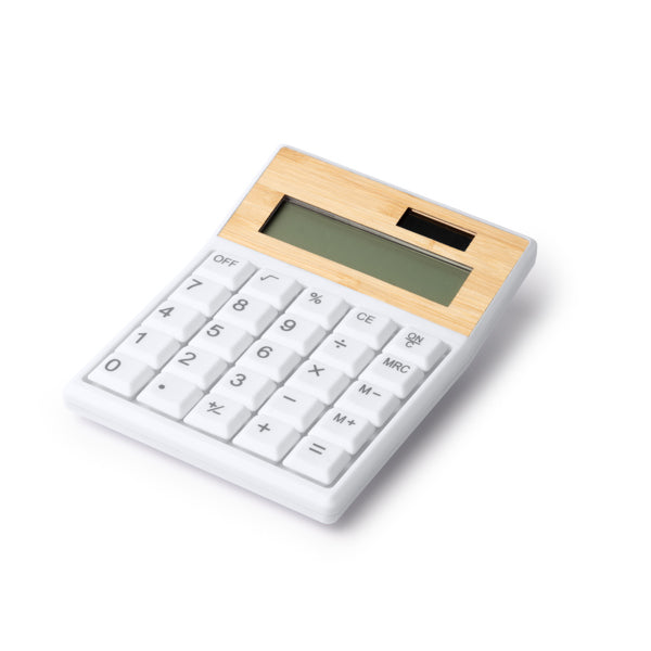 Calculadora ecológica de bambú Verex