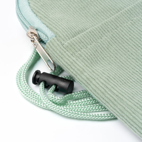 ACCESORIOS DE VIAJE BUSNIX TA1739 VERDE HELECHO detalle LogoLider