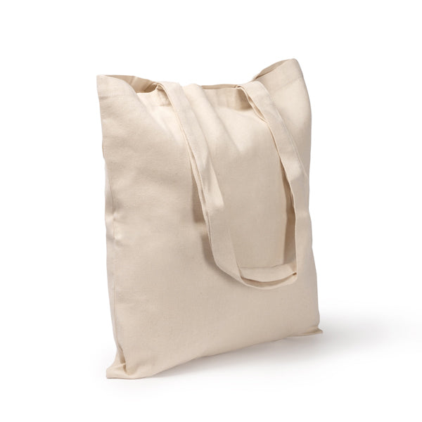 Bolsa de algodón y poliéster reciclados Loren personalizada con logo de empresa