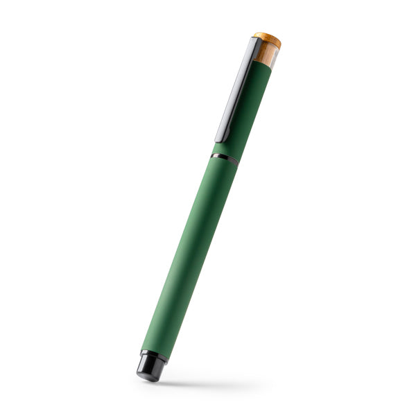 Bolígrafo roller de aluminio reciclado Lindberg