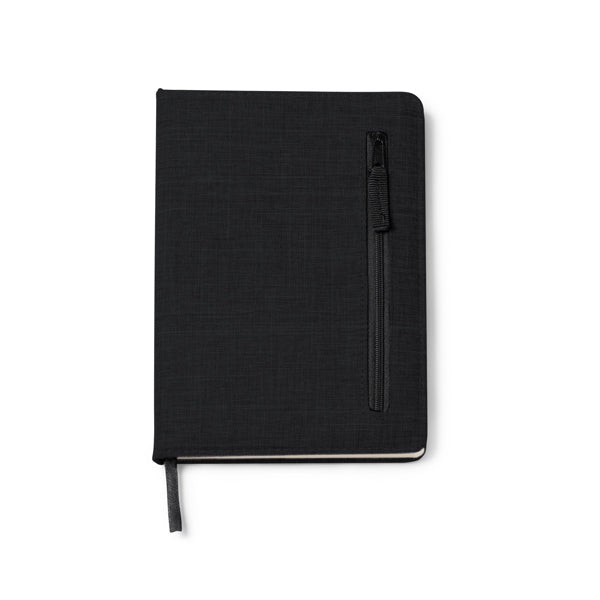 Libreta KINON NB1771 Negro personalizable con tu logo | LogoLider