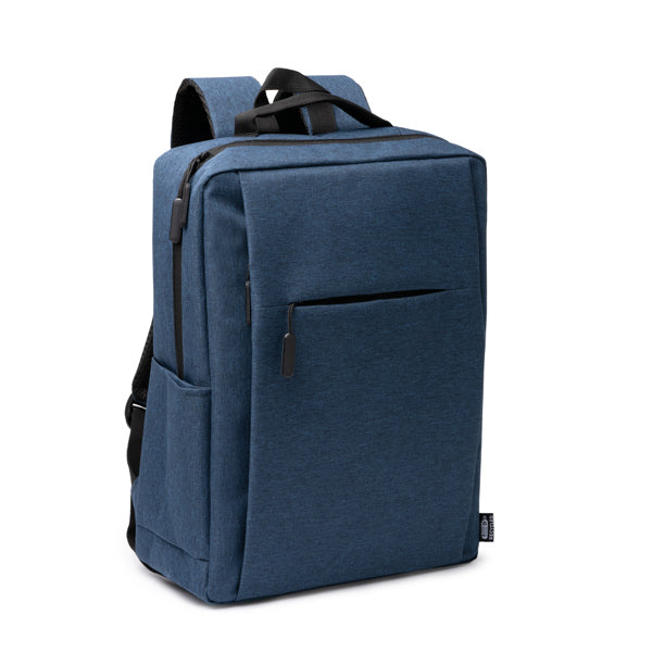 Mochila de RPET jaspeado para portátil Bruson