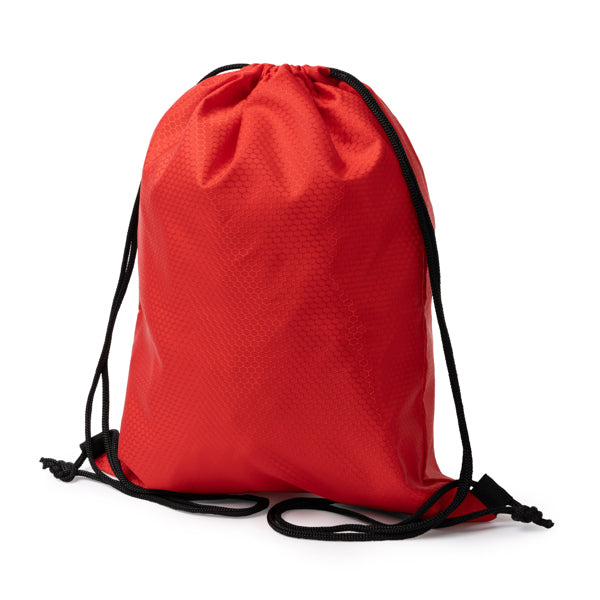 Mochila de cuerdas ajustables de ripstop Creek personalizada con logo de empresa