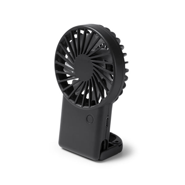 Ventilador de mano con mosquetón y soporte Giza VE1797