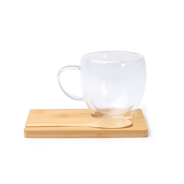 Taza BLUMON TZ1848 Transparente personalizable con tu logo | LogoLider