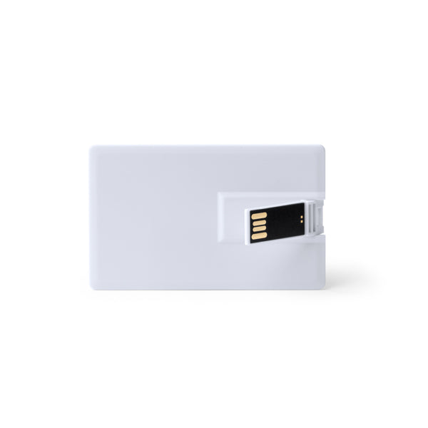 MEMORIAS USB DATIS US1858 BLANCO detalle LogoLider