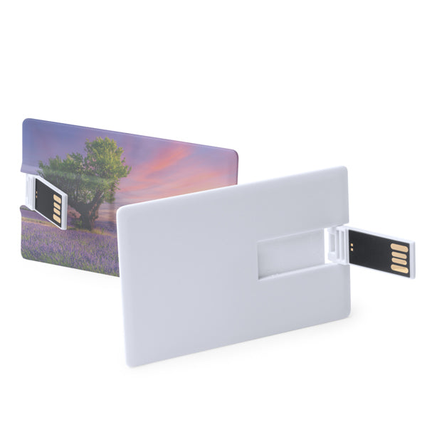 MEMORIAS USB DATIS US1858 BLANCO detalle LogoLider