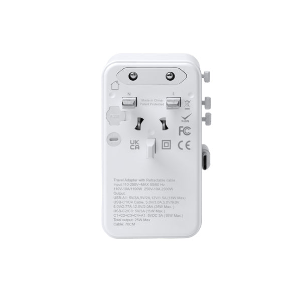 CARGADORES NEXAR CR1860 BLANCO detalle LogoLider