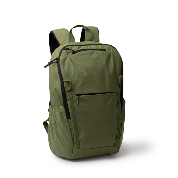 Mochila de nylon Taslon para portátil Vermont personalizada con logo de empresa