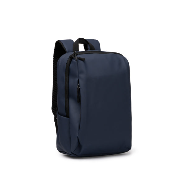 Mochila de PU leather con cremallera oculta Siox personalizada con logo de empresa