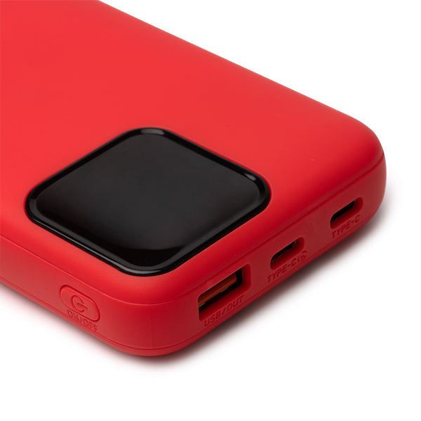 BATERIAS EXTERNAS CONWAY PB1890 ROJO detalle LogoLider
