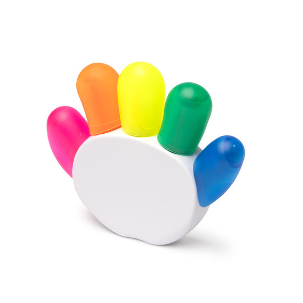 Set de 5 marcadores con soporte de mano Punter