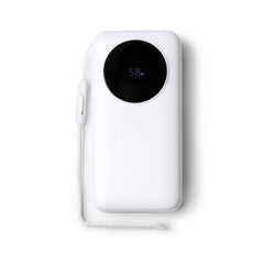 Baterias externas PERAL PB1993 Blanco personalizable con tu logo | LogoLider