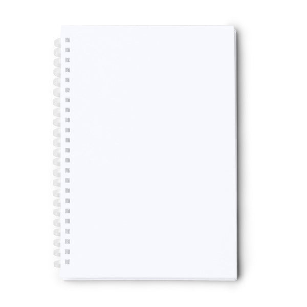 Libreta MISTROL NB2011 Blanco personalizable con tu logo | LogoLider