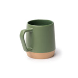 Taza de cerámica mate bicolor con asa geométrica 320 ml Tidak TZ2013