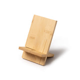 Soporte de bambú para móvil con ranura Lyra SO3010