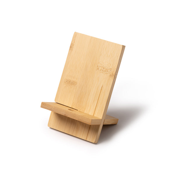 Soporte de bambú para móvil con ranura Lyra SO3010