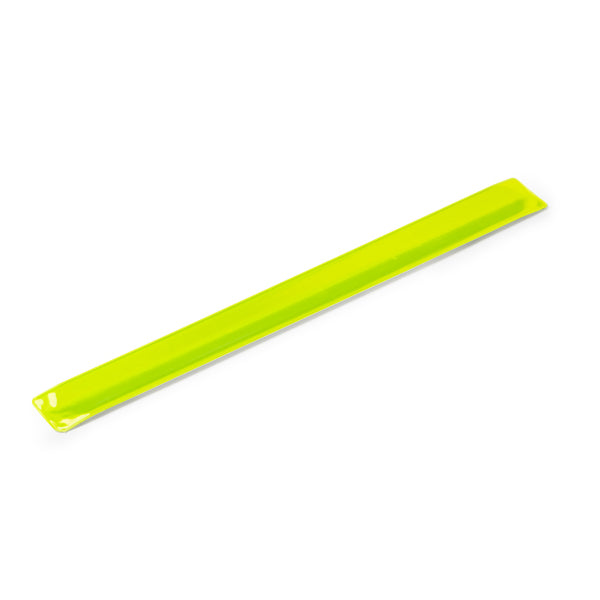 Pulsera reflectante enrollable amarilla Yuma PU3093
