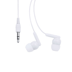 Auriculares boton PUNK EP3301 Blanco personalizable con tu logo | LogoLider