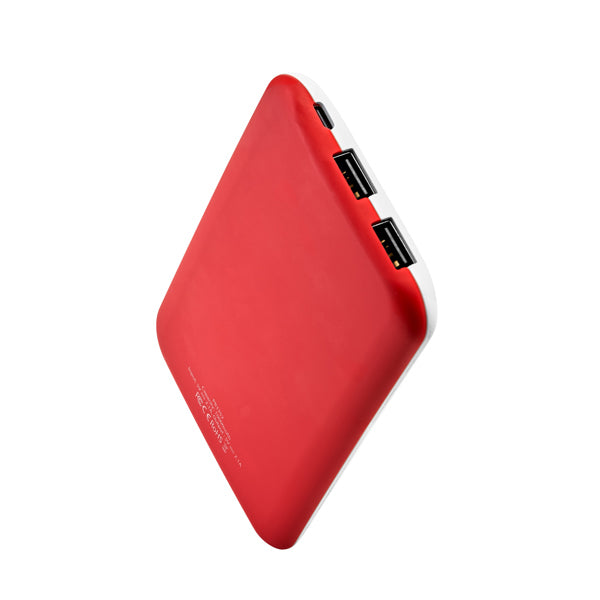 BATERIAS EXTERNAS ROBBIE PB3352 ROJO/BLANCO detalle LogoLider