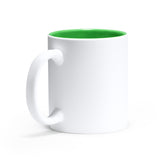 Taza para grabado láser con interior de color 350 ml Roibo TZ3992