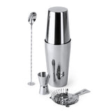 Set de cóctel de acero inox con bolsa Larius CK3993