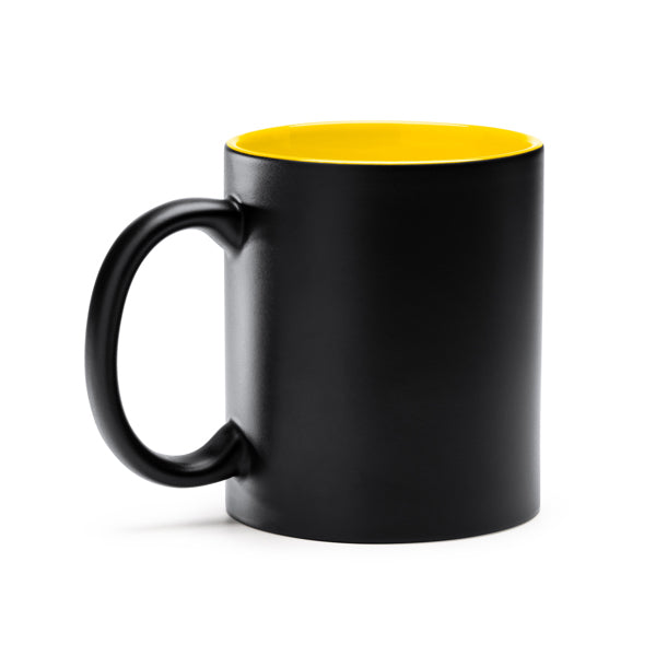 Taza MACHA TZ3997 Amarillo personalizable con tu logo | LogoLider