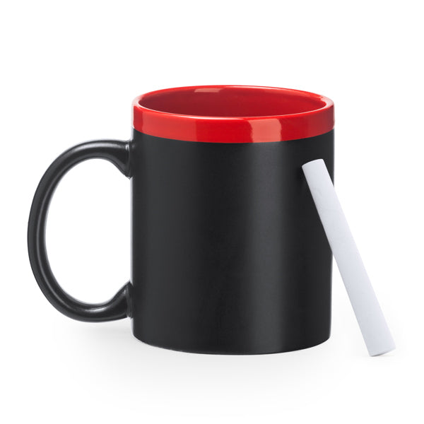 Taza pizarra con tiza 350 ml Palta MD4007