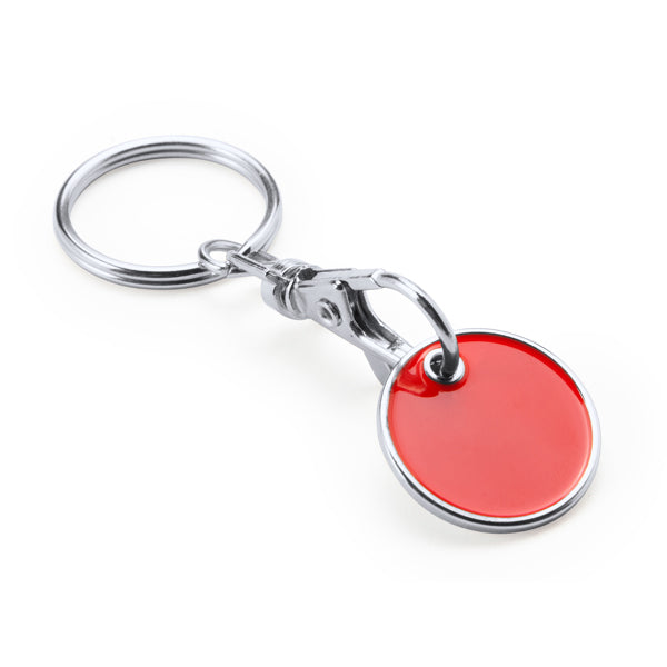 Llavero moneda para carro con esmalte de color Tonic KO4050