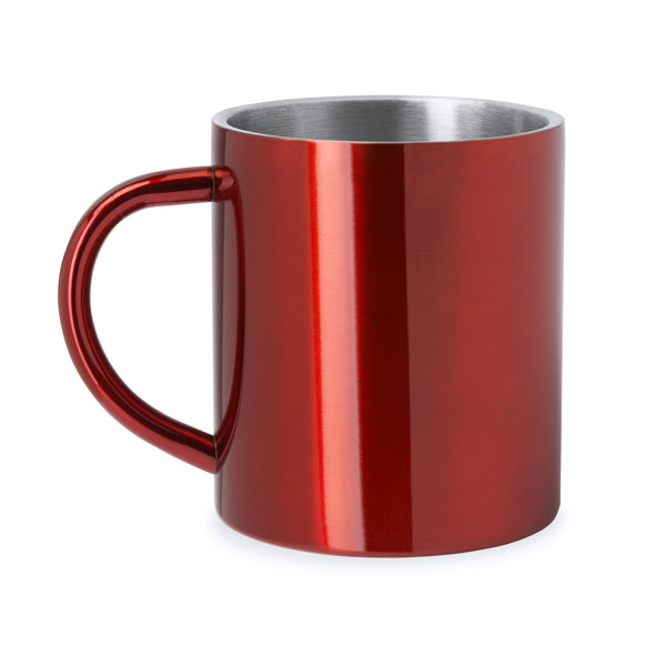 Taza metálica de doble pared de color 290 ml Kiwan MD4083