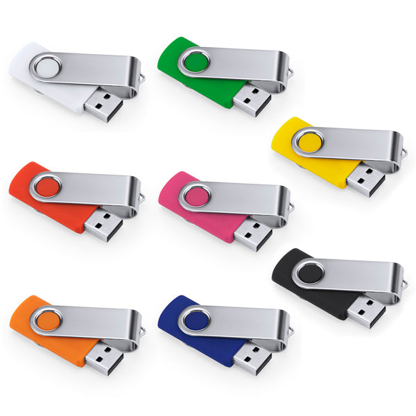 MEMORIAS USB MARVIN US4186 AMARILLO detalle LogoLider