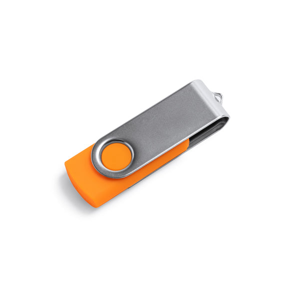 MEMORIAS USB MARVIN US4186 NARANJA detalle LogoLider